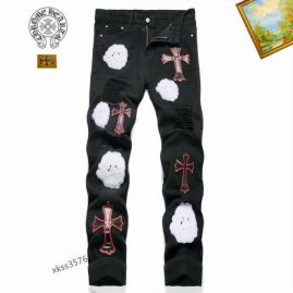 Picture of Chrome Hearts Jeans _SKUChromeHeartssz29-3825tn4314464